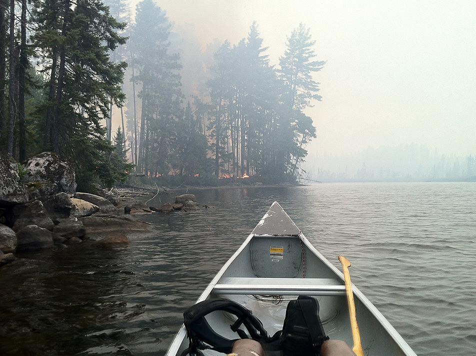 Cummings Lake Fire