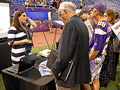 Pitching for the stadium design