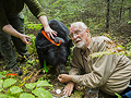 Rogers feeds June by hand