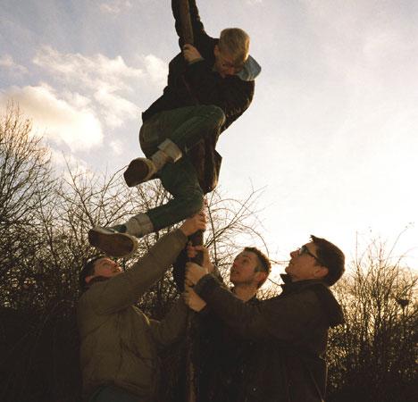 British indie-pop oddballs Alt-J. British indie-pop oddballs Alt-J.