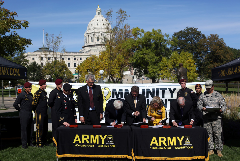 Signing Community Covenant