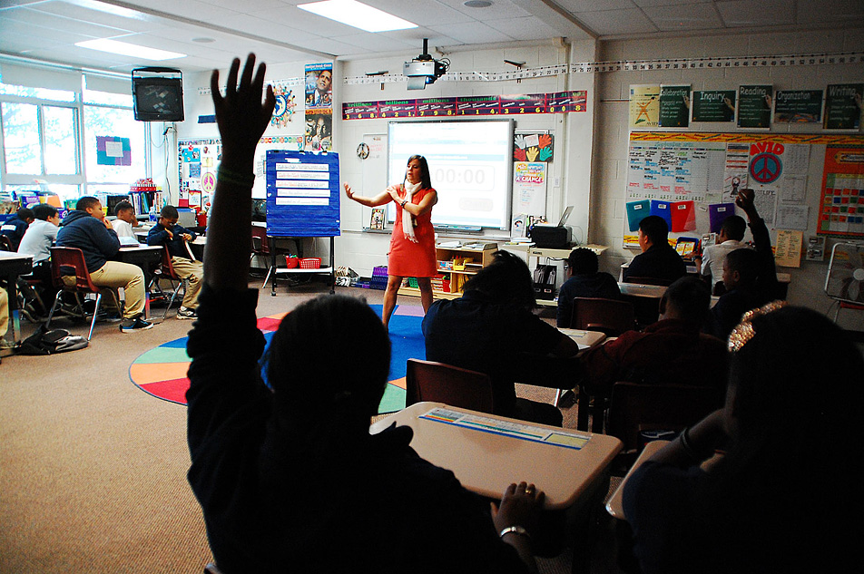 Maxfield Elementary classroom