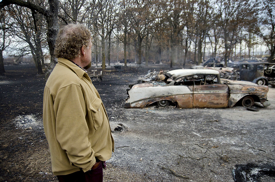 Home destroyed