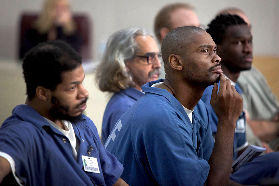 Inmates watch 'Measure for Measure'