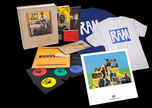 Deluxe boxset vinyl edition of RAM by Paul and Linda McCartney Deluxe boxset vinyl edition of RAM by Paul and Linda McCartney