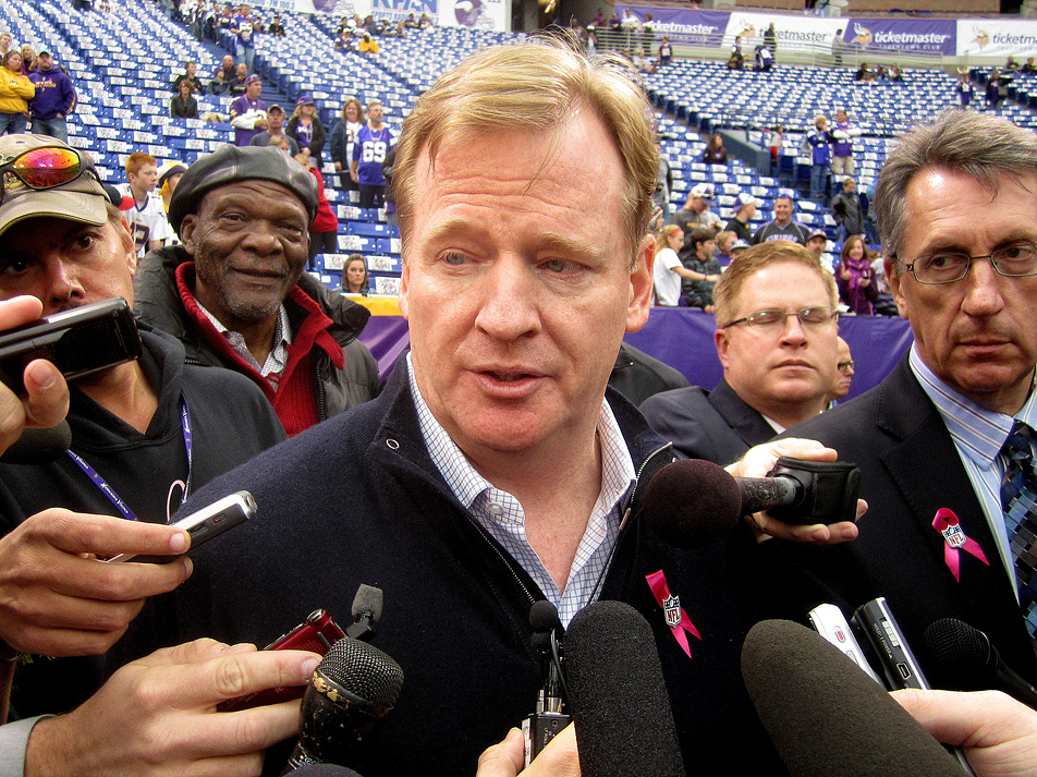 NFL Commissioner Roger Goodell