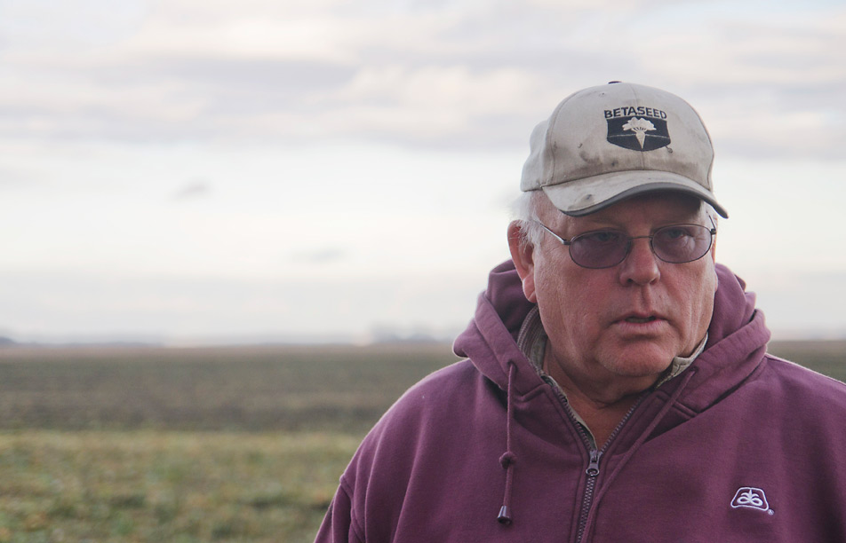 Farmer David Kragnes