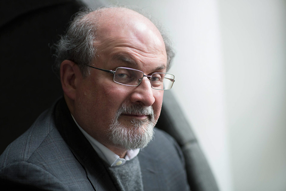 Author Salman Rushdie