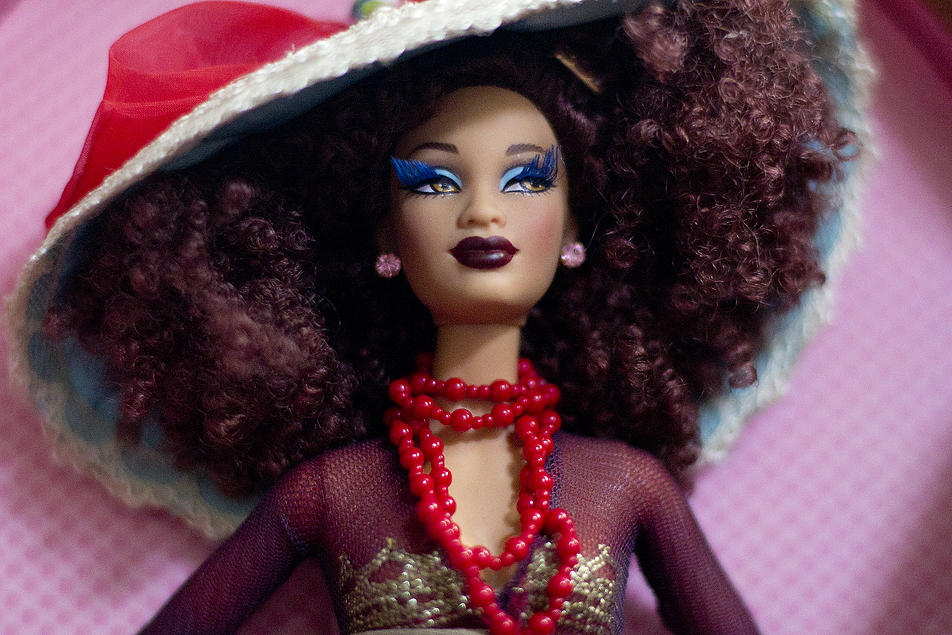 Robin Hickman's Barbie collection