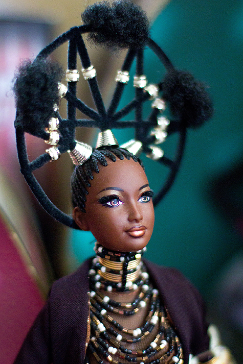 Robin Hickman's Barbie collection