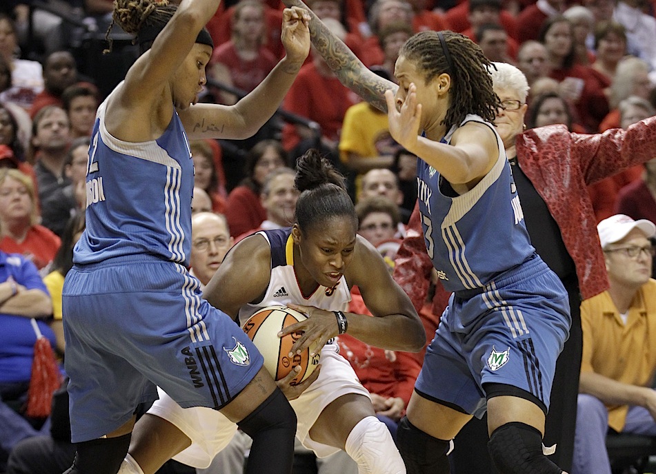 Karima Christmas,  Seimone Augustus,  Rebekkah Bru