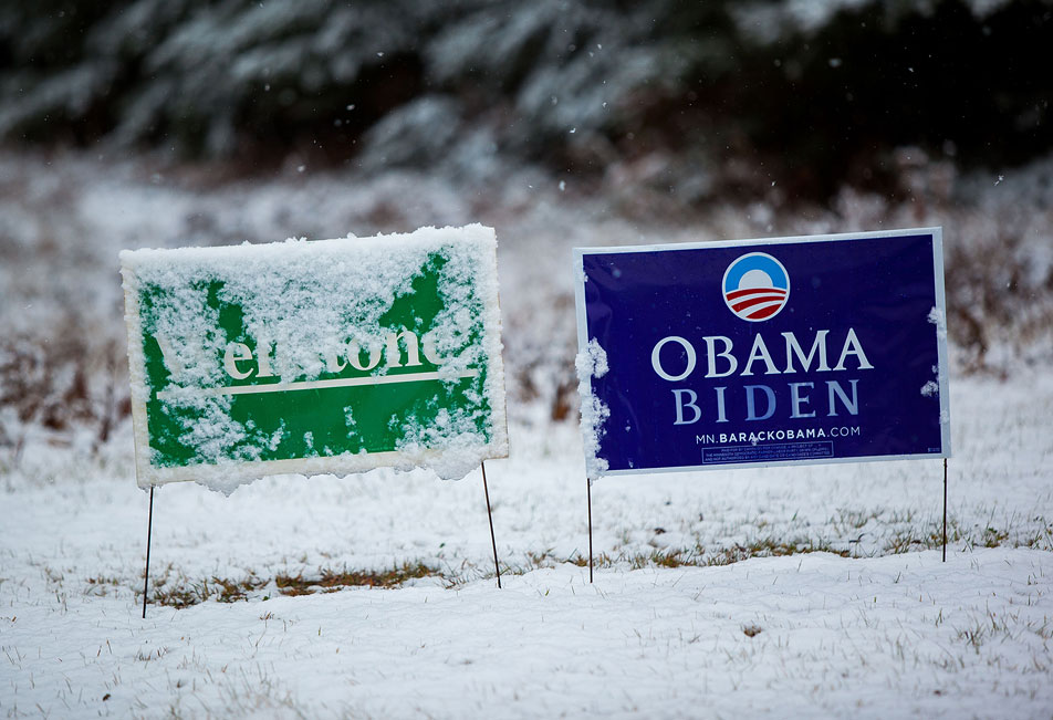 Campaign signs