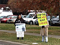 Wolf hunt protest
