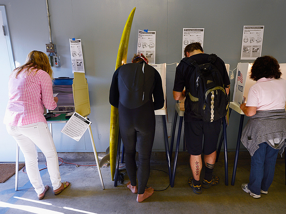 California votes