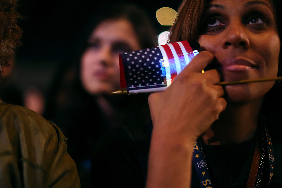 President Obama Holds Election Night Event In Chic