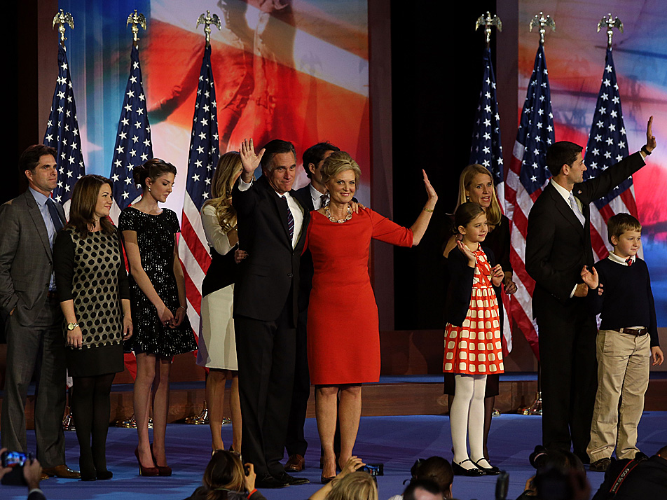 Romney, family