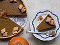 Thanksgiving pumpkin pie