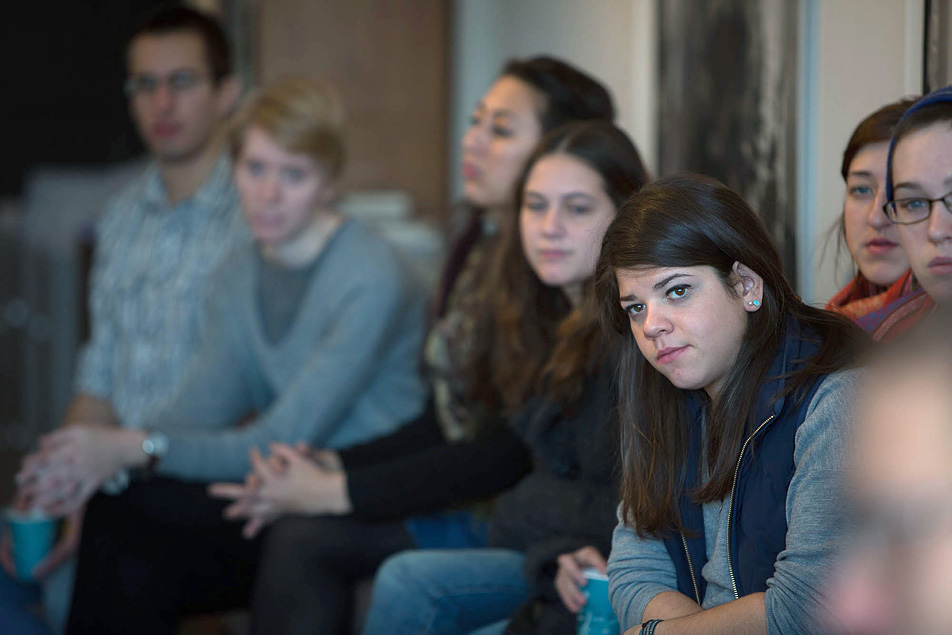 Macalester College students