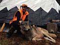Jim Gerold and wolf trophy