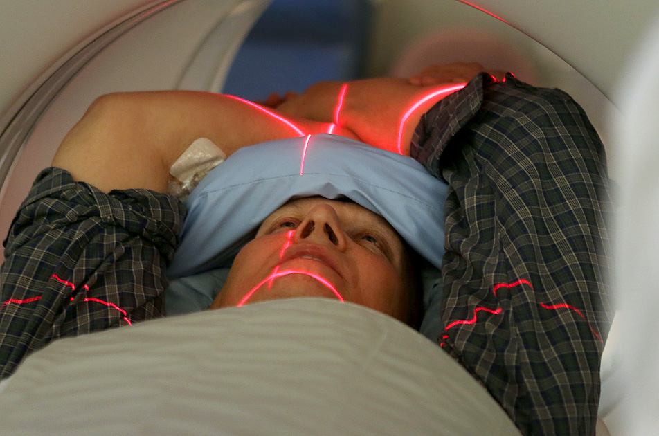 Preparing for PET scan