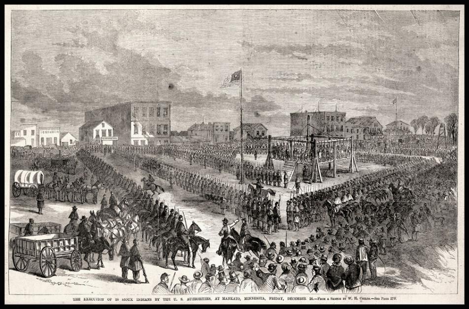 Execution of 38 Dakota Indians