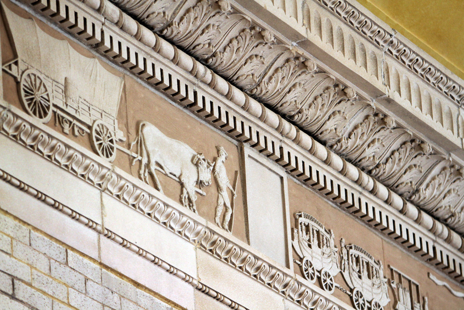 Terracotta frieze