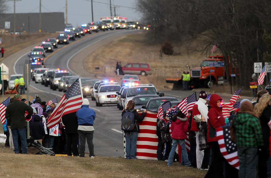 Police officer funeral