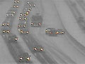Snowy highway