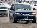 Snow-packed roads
