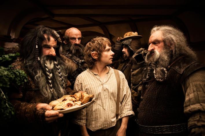Screen Shot from the new movie, The Hobbit. Screen Shot from the new movie, The Hobbit.