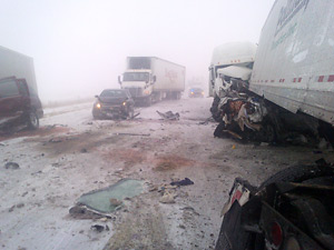Iowa pile-up