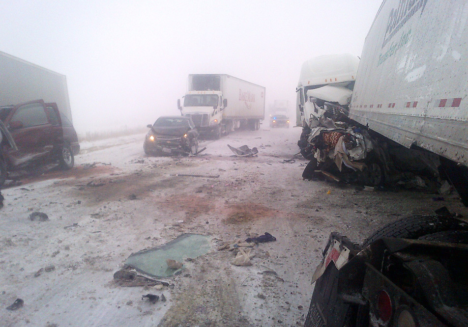 Iowa pile-up