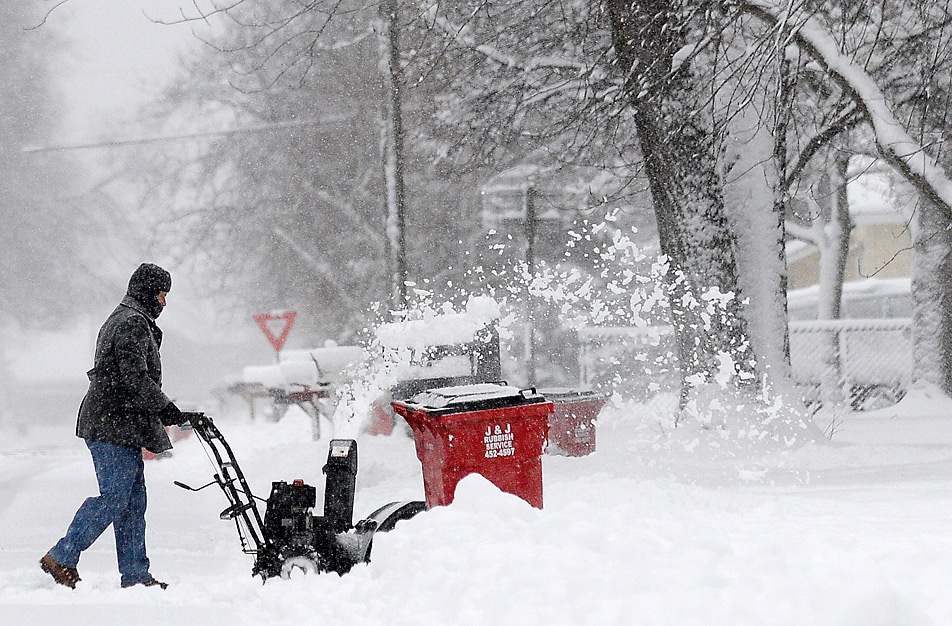 Snowblowing