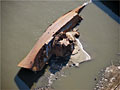 Sunken minesweeper