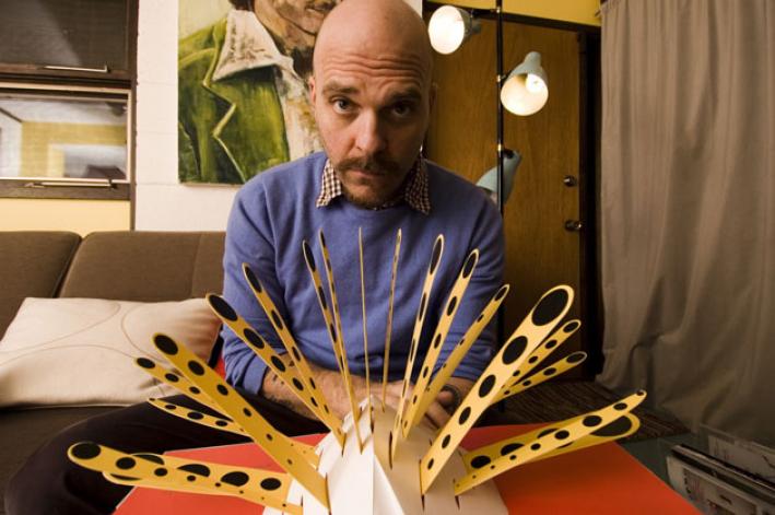 Dave King, drummer for The Bad Plus. Dave King, drummer for The Bad Plus.