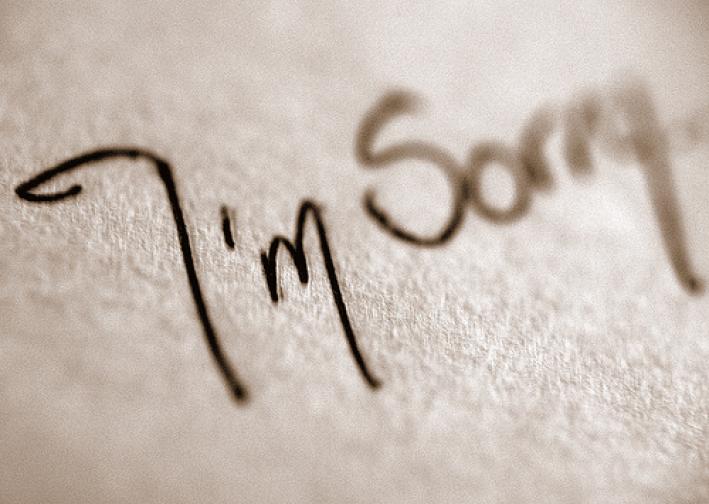 9:30 Coffee Break about saying sorry. 9:30 Coffee Break about saying sorry.