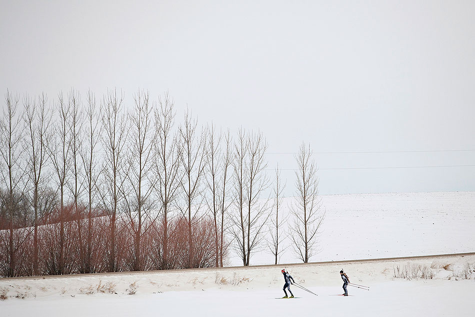 Biathlon practice
