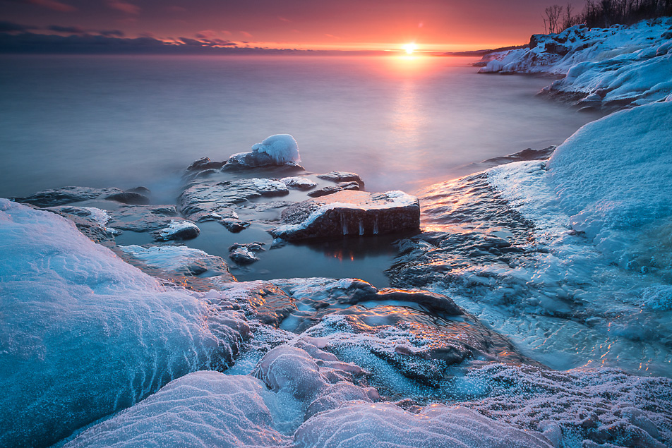 Lake Superior sunset