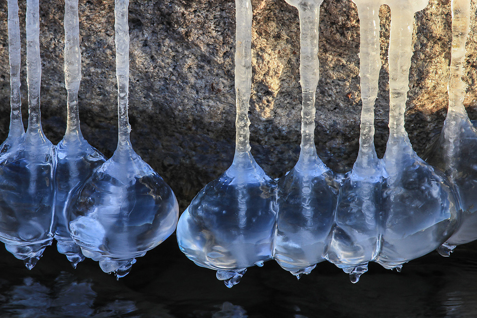 Lake Superior Ice Ornaments