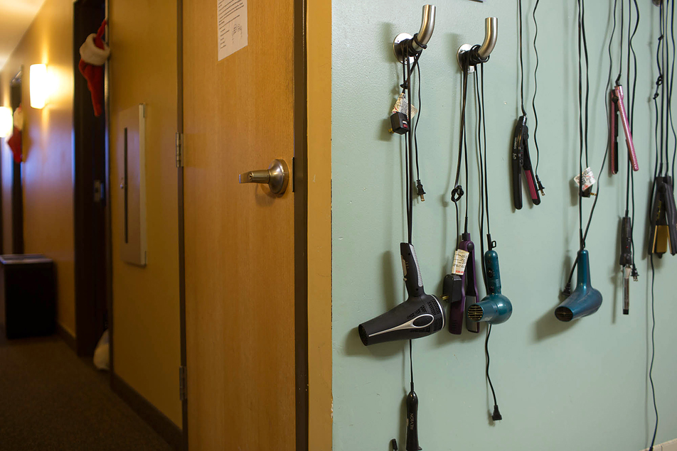 Shared rooms and bathrooms