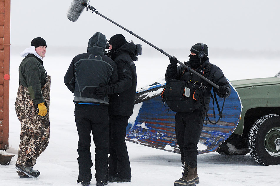 Reality TV on Mille Lacs Lake