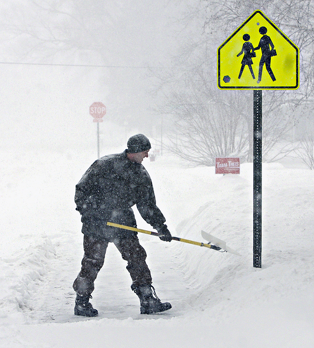 St. Cloud shoveling