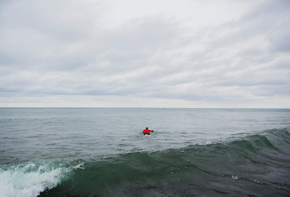 Surfer Eric Wilkie