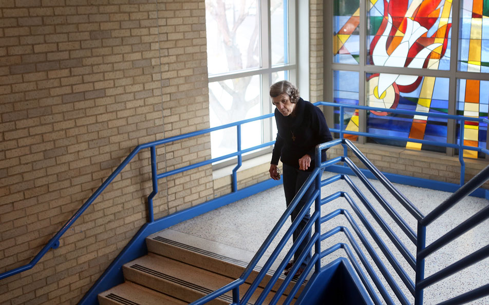 Walking the stairs