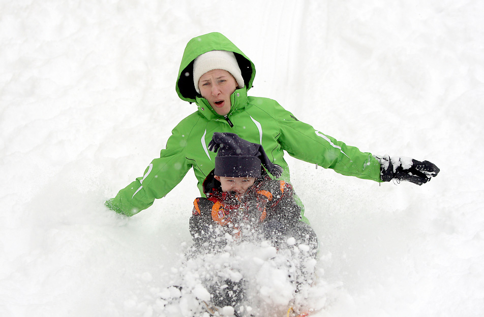 Sledding