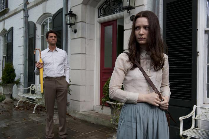 Matthew Goode and Mia Wasikowska in Park Chan-wook's 'Stoker'. Matthew Goode and Mia Wasikowska in Park Chan-wook's 'Stoker'.