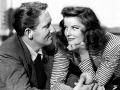 Spencer Tracy and Katharine Hepburn