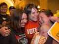 Marriage vote celebration