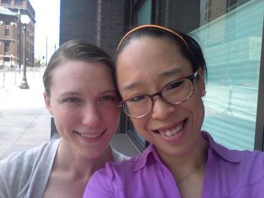 Kelly Carter and Tricia Morgan-Brist