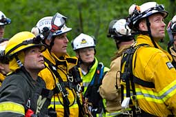 Emergency crews